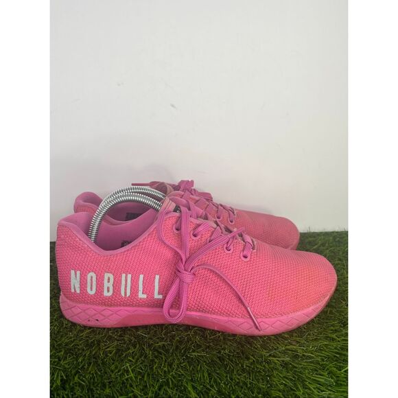 NoBull Low Top Trainer Shoes Pink Athletic Sneaker Womens Size 9.5 - Picture 3 of 8